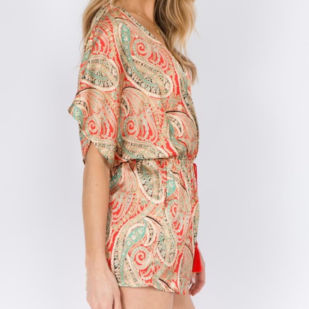 NWT Kimono Sleeve Romper - Picture 6 of 8